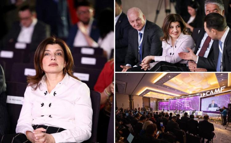 Günay Əfəndiyeva Astanada Mərkəzi Asiya Media Forumunun işində iştirak edir 