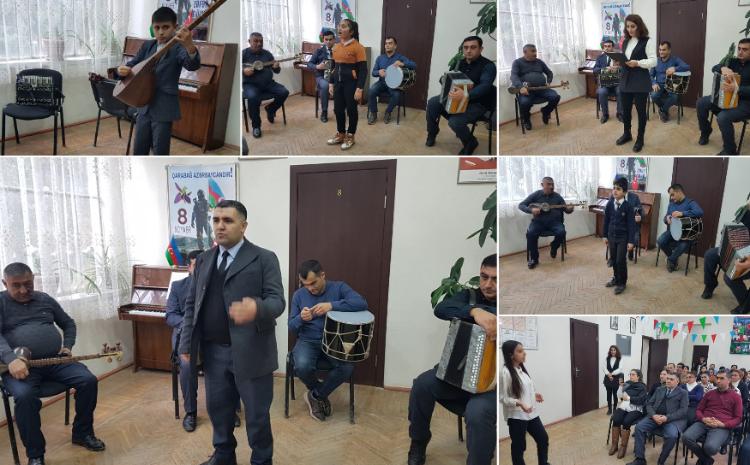 Tovuz rayonunda "Şuşa ili"nə həsr olunmuş konsert proqramı təşkil olunub 