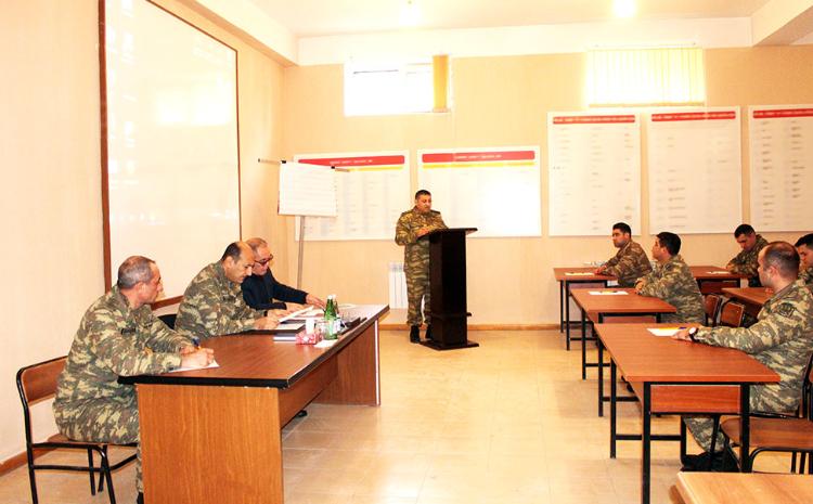 A contest for the title of Best Psychologist of the Year was held in the Azerbaijan Army 