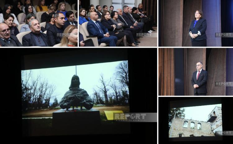 Şuşa ilə bağlı sənədli filmin və saytın təqdimatı olub 