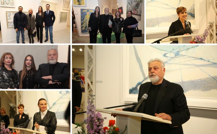 Arif Əzizizn 80-illik yubileyinə həsr olunmuş fərdi sərgisi açılıb - FOTO