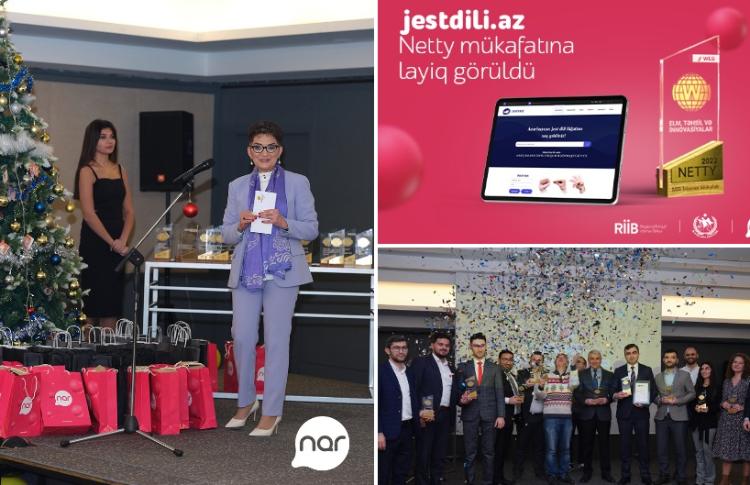 "Nar"s social project wins Netty award 