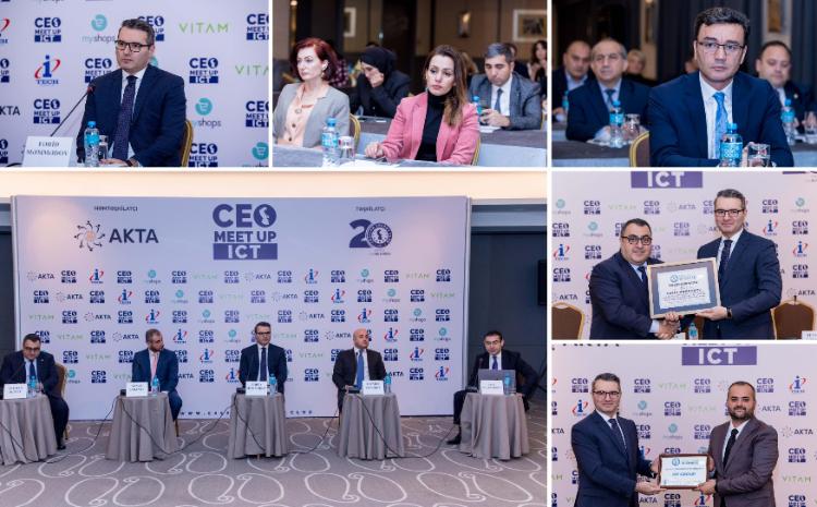 DOST Agentliyinin İdarə Heyətinin sədri İKT sektoruna həsr olunmuş tədbirdə iştirak edib 