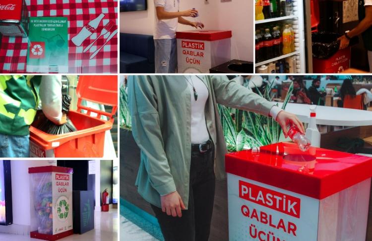 Ekoloji layihə çərçivəsində 1 ildə 45 ton plastik toplanaraq təkrar emala göndərilib 