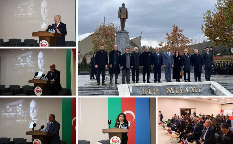 Ankarada Ümummilli Lider Heydər Əliyevin əziz xatirəsinə həsr olunmuş tədbirlər təşkil olunub 