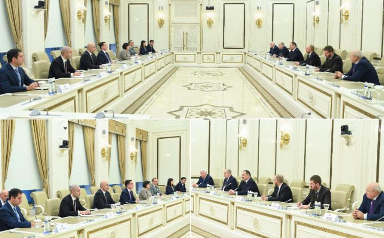 Председатель Милли Меджлиса Сагиба Гафарова встретилась с руководителем Республики Дагестан Российской Федерации 