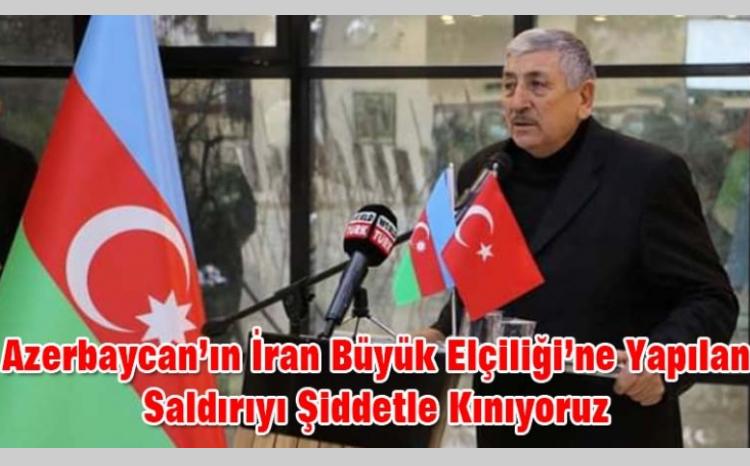 Türkiyədəki diasporumuz Tehrandakı səfirliyimizə silahlı basqını ölkəmizin ərazi bütövlüyünə qəsd kimi qiymətləndirib 
