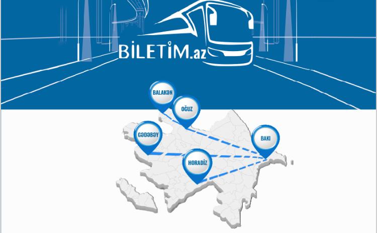 Daha 4 istiqamət üzrə "Biletim.az" portalından onlayn bilet almaq mümkün oldu 