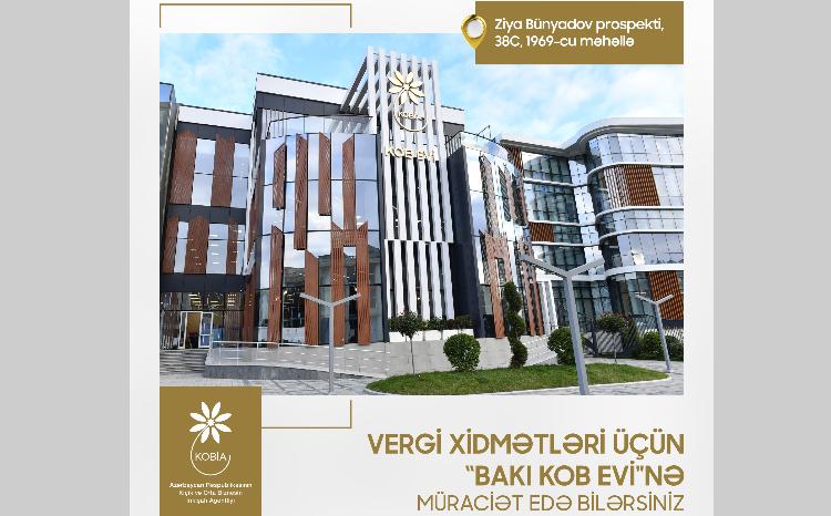"Bakı KOB evi"ndə sahibkarlara vergilərlə bağlı xidmətlər göstərilir 
