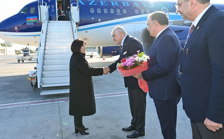 Parliamentary Delegacy Led by Milli Majlis Chair Sahiba Gafarova Arrive in Antalya for APA Session 