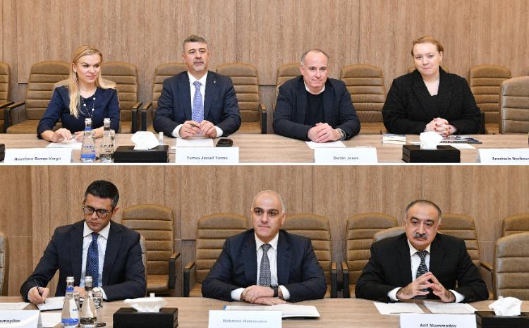 Nazir müavini Rəhman Hümmətov Macarıstanın "Wizz Air"şirkətinin icraçı vitse-prezidenti ilə görüşüb 