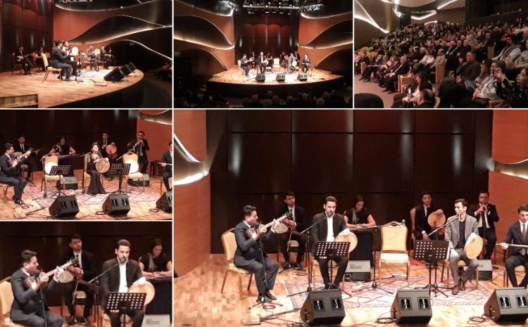 "Muğam axşamları" konsertində "Bayatı Kürd" və "Qatar" muğamları gənc xanəndələrin ifasında təqdim olunub 