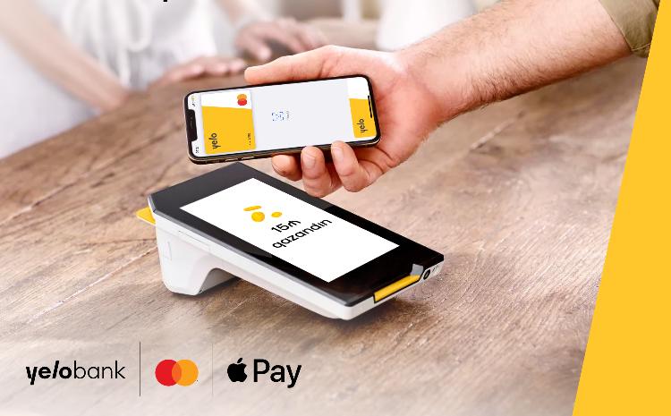 Оплачивай Apple Pay со своей Yelo Mastercard картой и зарабатывай 15 AZN! 