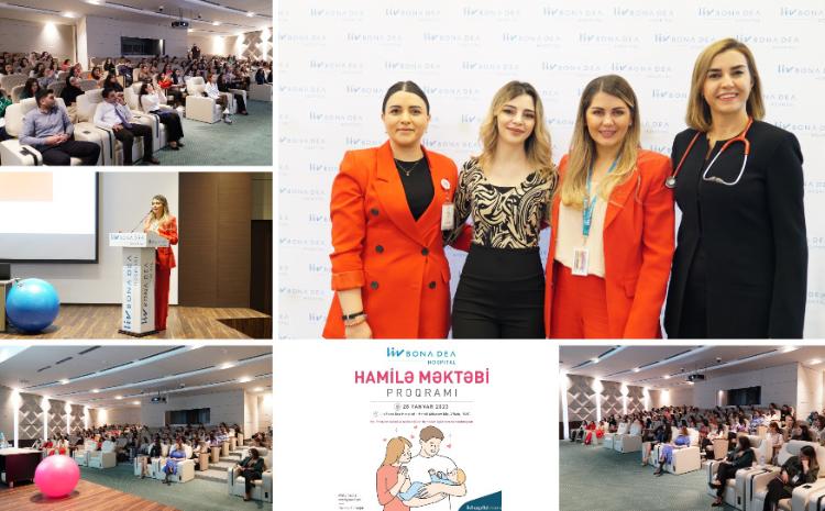 Liv Bona Dea Hospitalda ''Hamiləlik Məktəbi'' adlı tədbir keçirildi 