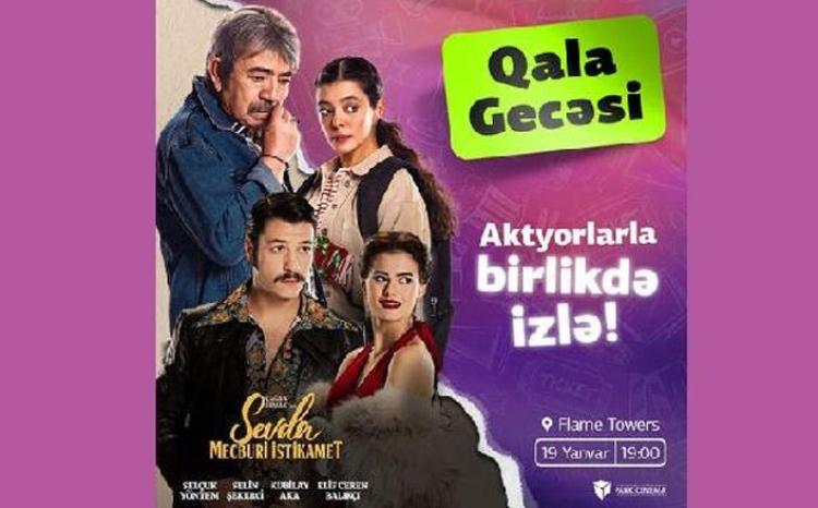 Türkiyə kinosunun ulduzu Selçuk Yöntem Bakıya gəlir 