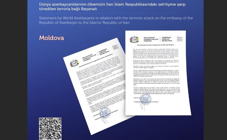 Moldova Azərbaycanlıları Konqresi bəyanat yaydı 