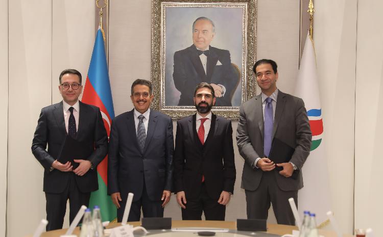 SOCAR ilə "ACWA Power" şirkəti arasında Əməkdaşlıq haqqında Saziş imzalanıb 
