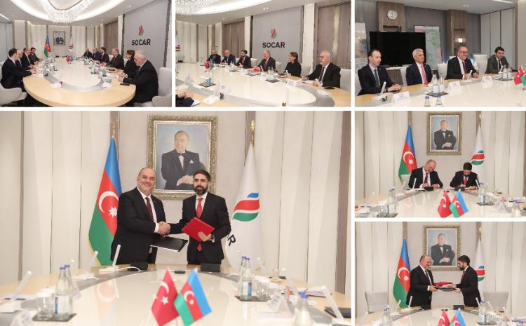 SOCAR-ın prezidenti TPAO şirkətinin prezidenti ilə görüşüb 
