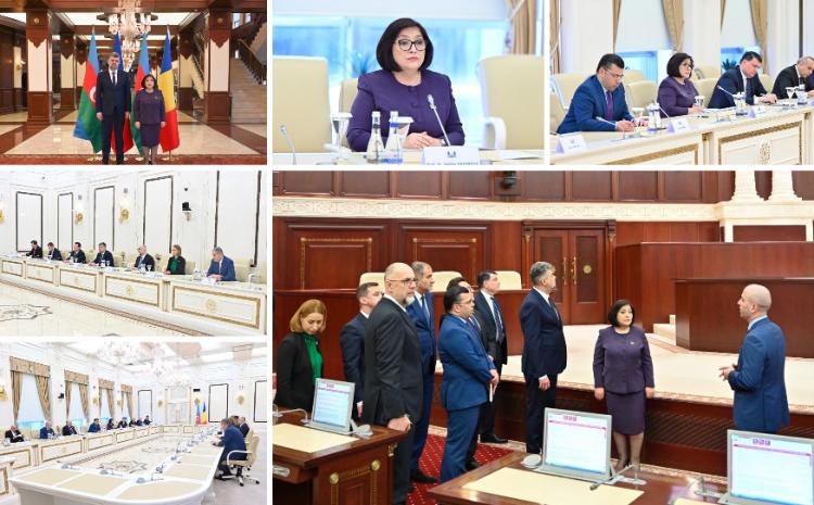Спикер Милли Меджлиса Сагиба Гафарова встретилась с главой Палаты депутатов Румынии 