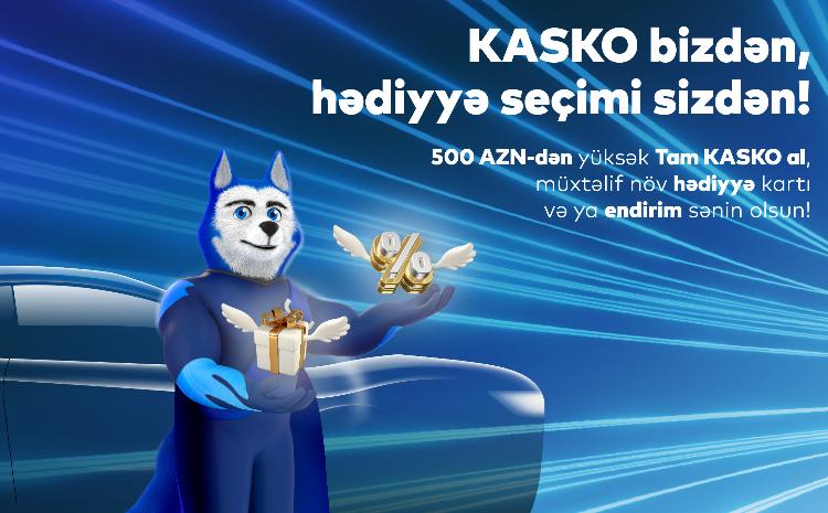 PAŞA Sığortadan "Kasko bizdən, hədiyyə seçimi sizdən!" adlı yeni kampaniya! 