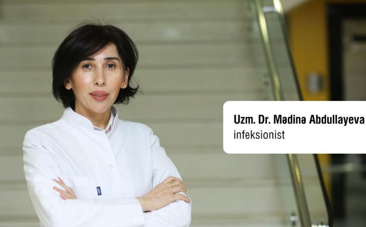 “Həkimlərimizi tanıyın!” rubrikamızda Sizə MGH-nın həkim-infeksionisti Mədinə Abdullayevanı sizə təqdim edirik 