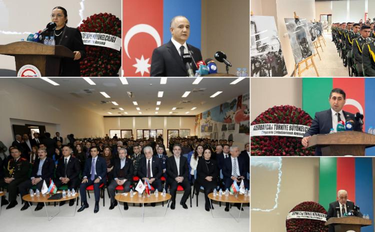 Ankarada "Kədərdə və qədərdə çiyin - çiyinə" adlı anım tədbiri təşkil edilib 