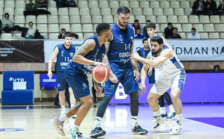 Təxirə salınmış oyunda "Gəncə" basketbolçuları qələbə qazandılar 