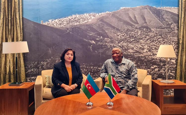 Председатель Милли Меджлиса Сагиба Гафарова прибыла в ЮАР с официальным визитом 