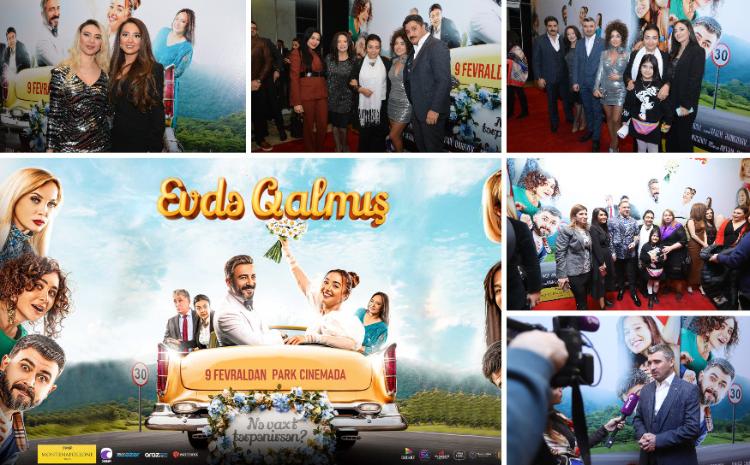 "Evdə qalmış" filminin təqdimatı izdihamla keçib 