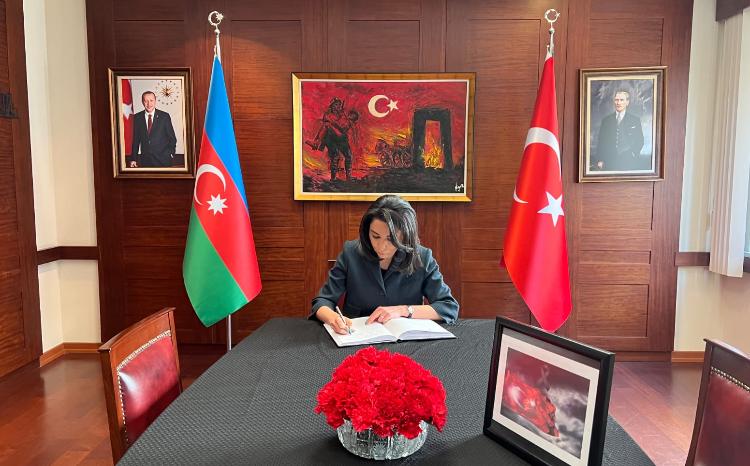 Ombudsman Türkiyənin Azərbaycandakı səfirliyini ziyarət edib 