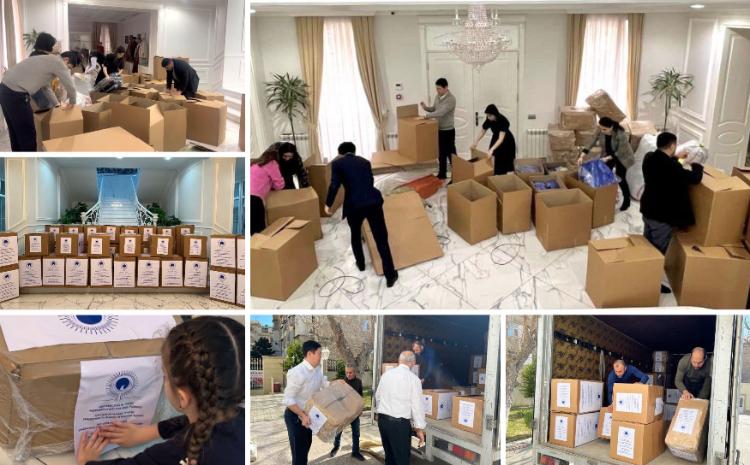 Международный Фонд Тюркской Культуры и Наследия продолжает оказывать гуманитарную помощь Турции 