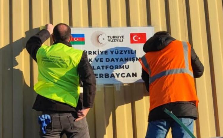 Türkiyəyə 25 vaqon yardım göndəriləcək 