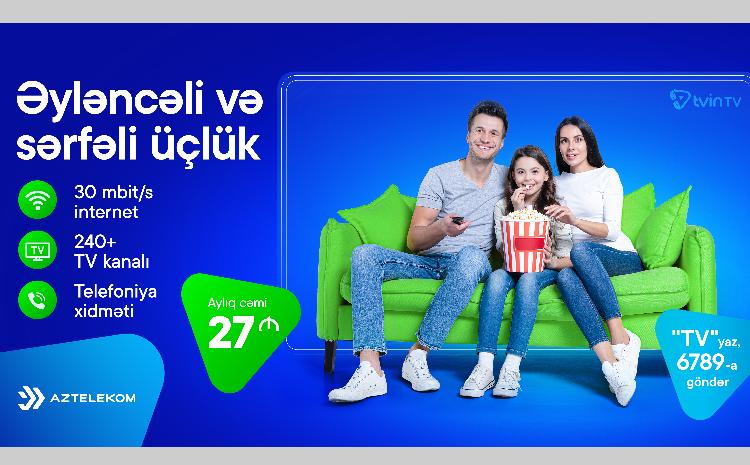 "Aztelekom" MMC və "Bakı Telefon Rabitəsi" MMC yeni rəqəmsal TV xidmətini təqdim edir 