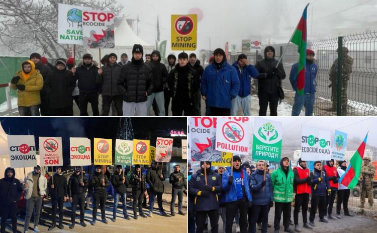 452 волонтера БГУ участвуют в эко-акции на дороге Лачин-Ханкенди 
