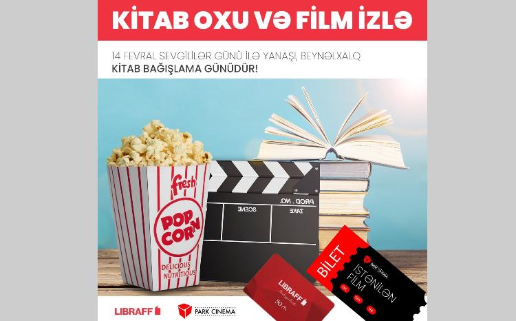 Film izlə, kitab qazan - "Park Cinema"dan Sevgililər gününə kampaniya 