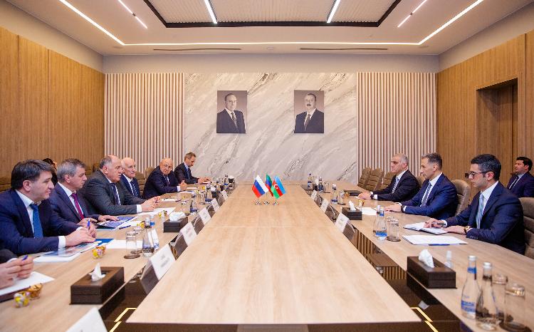 Министр Рашад Набиев встретился с председателем правительства Республики Дагестан 