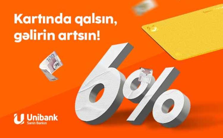 Unibank müştərisi 2800 manat gəlir əldə edib 