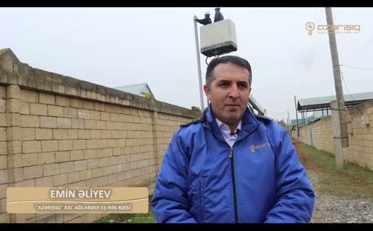"Azərişıq" ASC ölkənin bütün regionlarında yenidənqurma işlərini davam etdirir - VİDEO