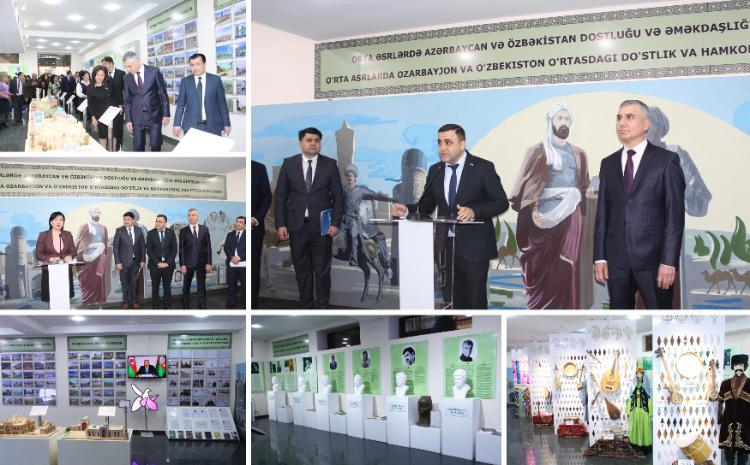 Daşkənddə Azərbaycan-Özbəkistan Dostluq Muzeyinin açılışı olub 