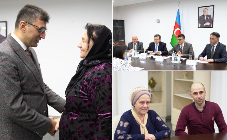 İçərişəhər DTMQ İdarəsinin İdarə Heyətinin sədri Qala Qoruğunda vətəndaşlarla fərdi qəbul keçirib 
