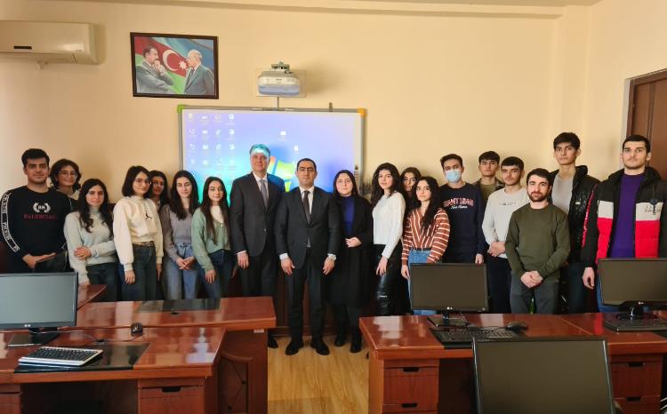 Глава Бакинского офиса Совета Европы прочел лекцию в БГУ 