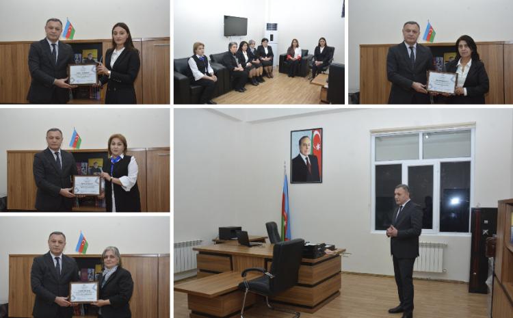 Ağstafa Regional Mədəniyyət İdarəsinin rəisi bir qrup qadın mədəniyyət işçiləri ilə görüş keçirilib 