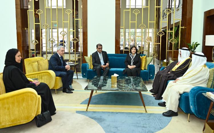 Глава Милли Меджлиса Сагиба Гафарова прибыла в Бахрейн с рабочим визитом 