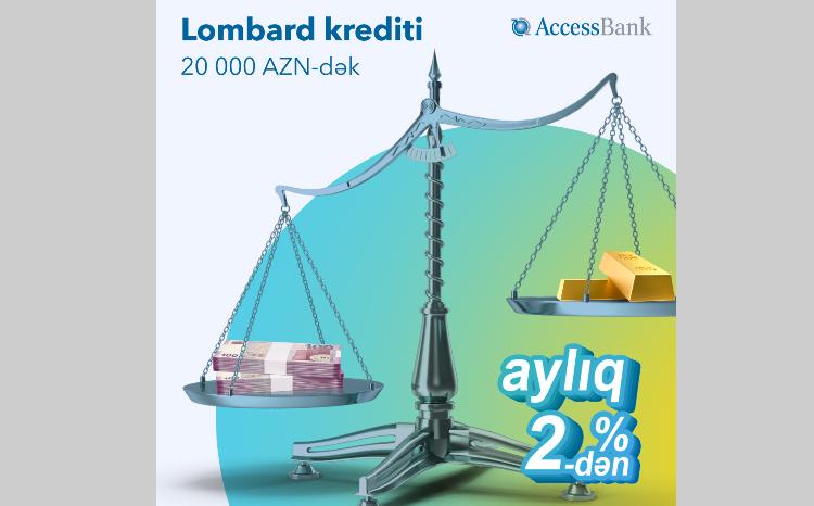 AccessBank-dan qızıl kimi dəyərli kredit! 