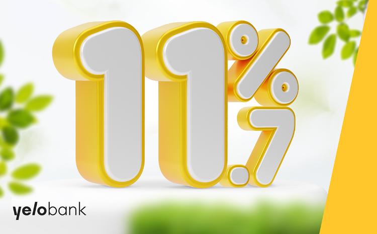 Весенний кредит от Yelo Bank для всех под 11,7% 
