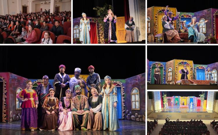 Musiqili Teatrın kollektivi Mingəçevirdə 
