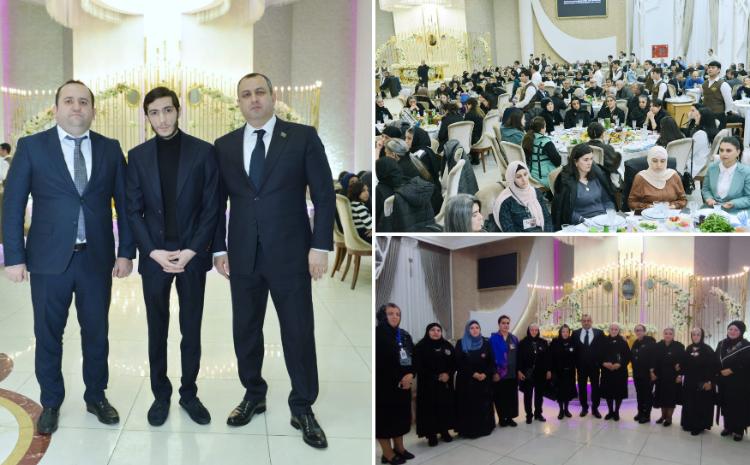 Adil Əliyev tərəfindən şəhid ailələri üçün iftar süfrəsi təşkil edilib 