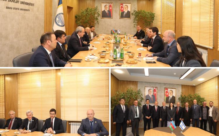 İsrailin Azərbaycandakı səfiri BDU-da 