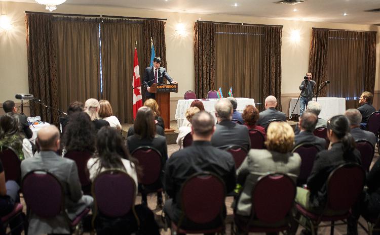 The Azerbaijanis living in Ottawa and Montreal attended the community meeting 