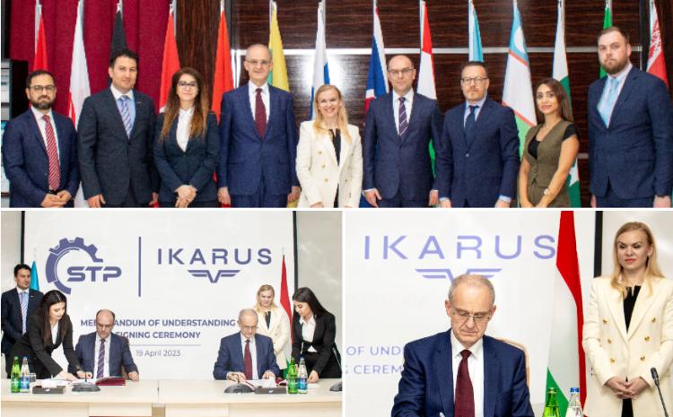 Sumqayıt Kimya Sənaye Parkının rezidenti ilə "İkarus" şirkəti arasında Anlaşma Memorandumu imzalanıb 